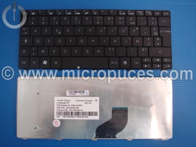 Clavier * NEUF * AZERTY pour PACKARD BELL Dot S