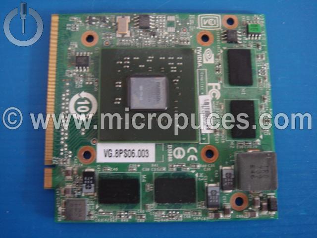 Carte NVIDIA GeForce 8600M GT 256 Mo VG.8PS06.003