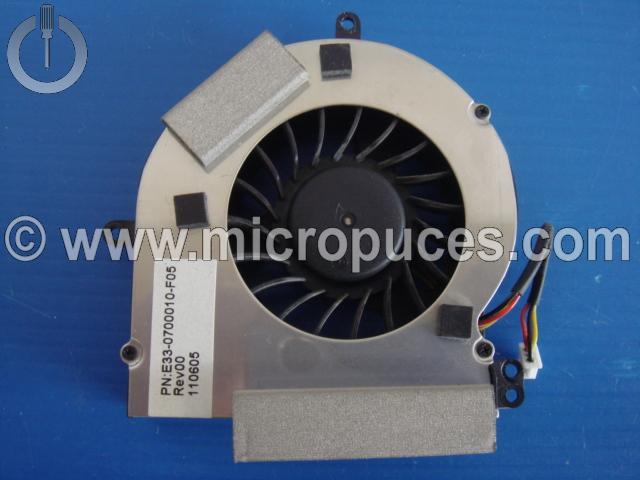 ventilateur CPU pour MSI Megabook M620 M630