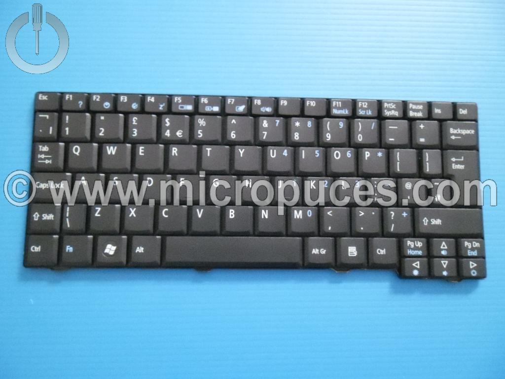 Clavier * NEUF * QWERTY pour ACER Aspire One 531H A150 A110... (noir)