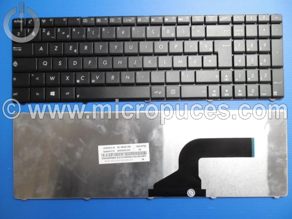 Clavier * NEUF * AZERTY noir pour ASUS B53 N53 K52 R500D X55