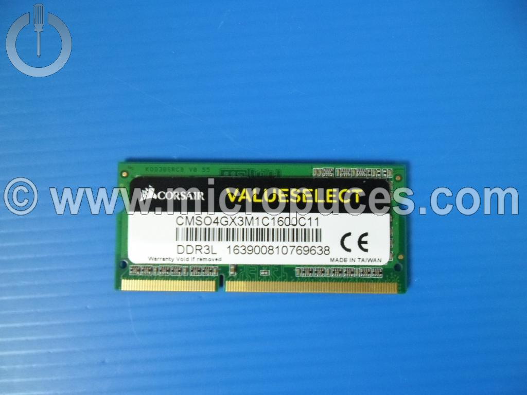 Barrette mmoire * NEUVE * 4GO DDR3L pour ASUS ET1612I