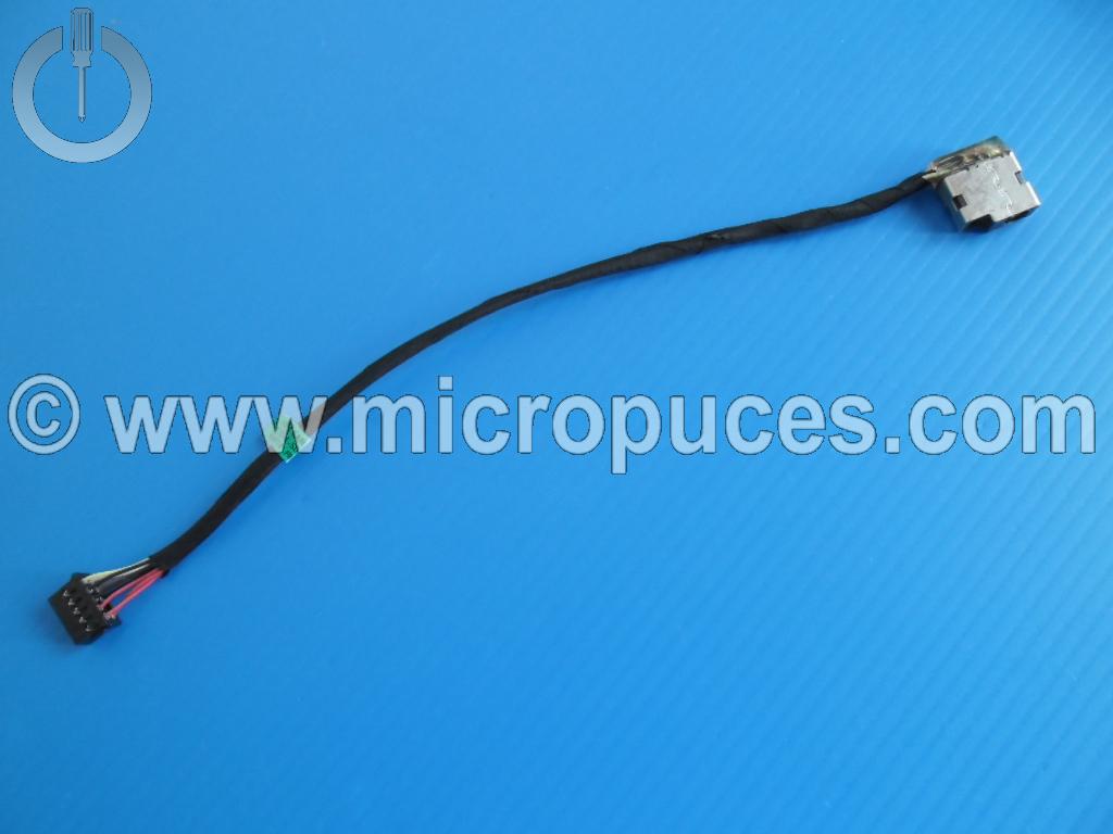 Cable alimentation  10 pin pour carte mre de HP Envy17-Jxxx