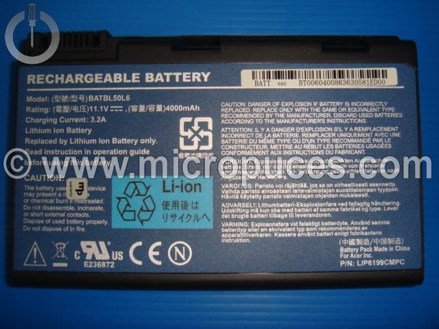 Batterie ACER BATBL50L6