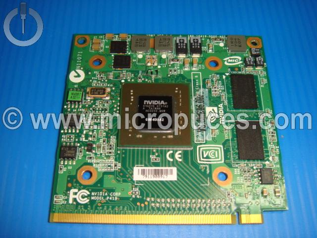 Carte NVIDIA GeForce 8400M GS 128 Mo pour MSI EX700