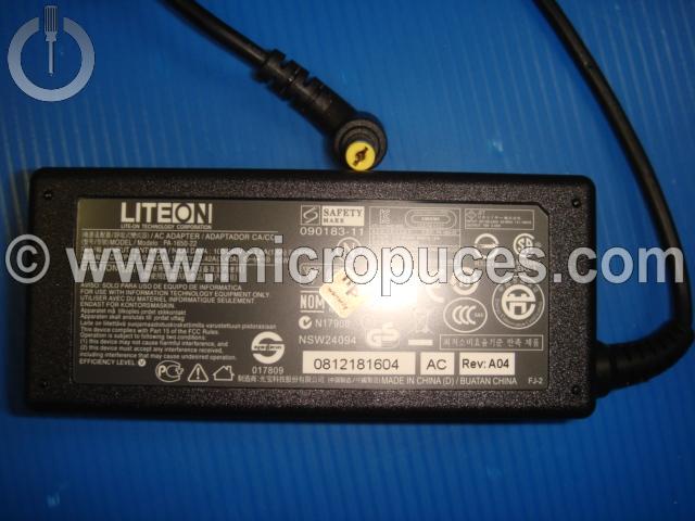 Chargeur * NEUF * Alimentation 19V 3.42A pour ACER Packard Bell