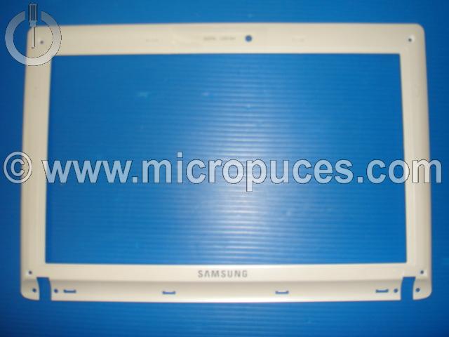 Plasturgie * NEUVE * tour d'écran pour SAMSUNG NC10 blanc