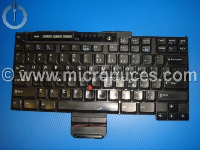 Clavier AZERTY pour IBM Thinkpad T21