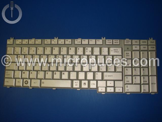 Clavier AZERTY pour TOSHIBA Satellite P200 X200