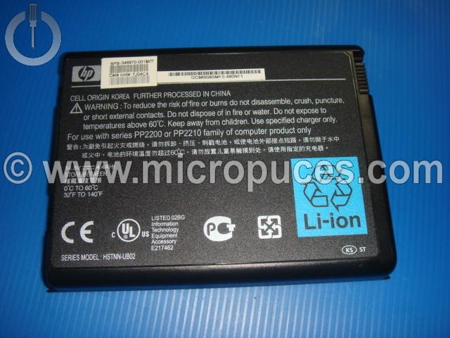 Batterie HP HSTNN-UB02 pour COMPAQ Presario R4000