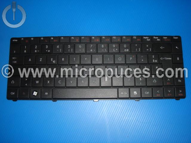 Clavier AZERTY pour PACKARD BELL EasyNote NJ65