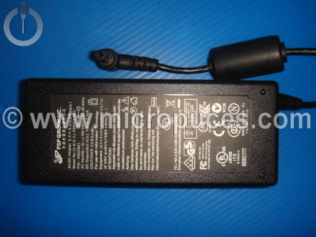 Chargeur Alimentation 19V 3.42A pour Packard Bell