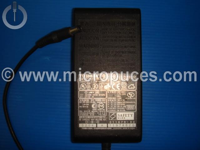 Chargeur Alimentation 15V 5A pour TOSHIBA