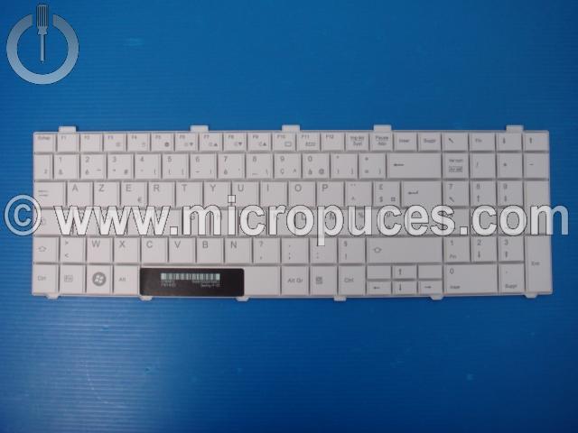 Clavier * NEUF * AZERTY pour FUJITSU Lifebook A530 blanc