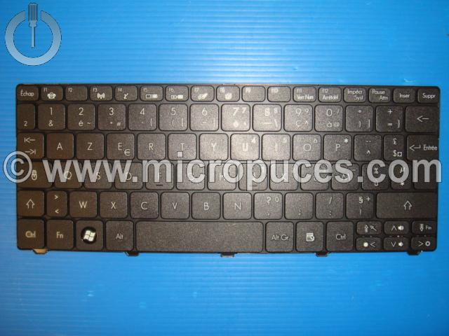 Clavier AZERTY pour PACKARD BELL KB.I100G.068