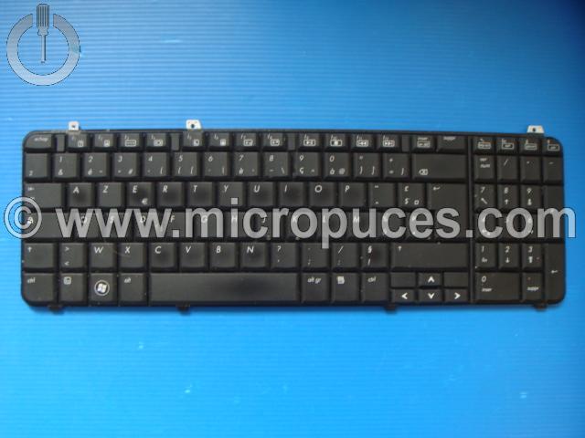 Clavier AZERTY pour HP DV6 (noir)