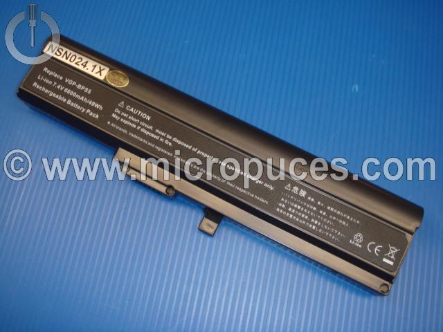 Batterie SONY de remplacement pour VGP-BPS5