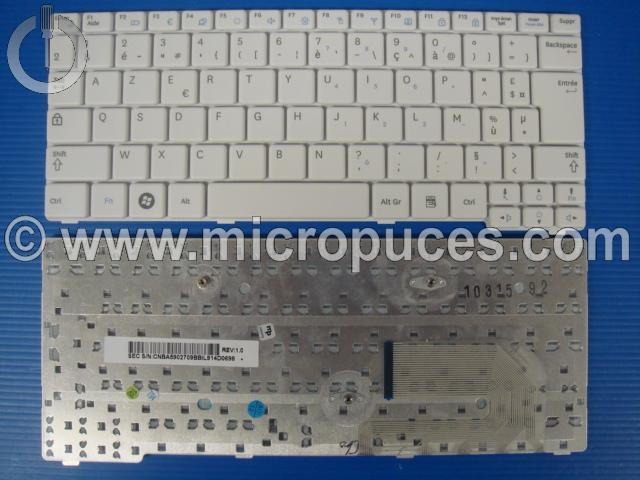 Clavier * NEUF * AZERTY pour SAMSUNG N145 N150 (Blanc)