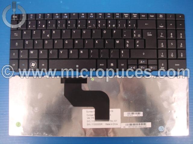 Clavier * NEUF * AZERTY pour ACER Aspire 5332 5532 5732Z