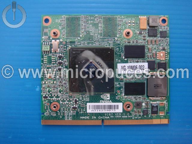 Carte NVidia Geforce G210M 512 Mo pour Packard Bell LJ65