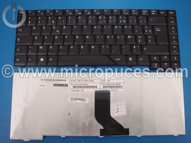 Clavier AZERTY pour ACER Aspire series 4230 4530 4730