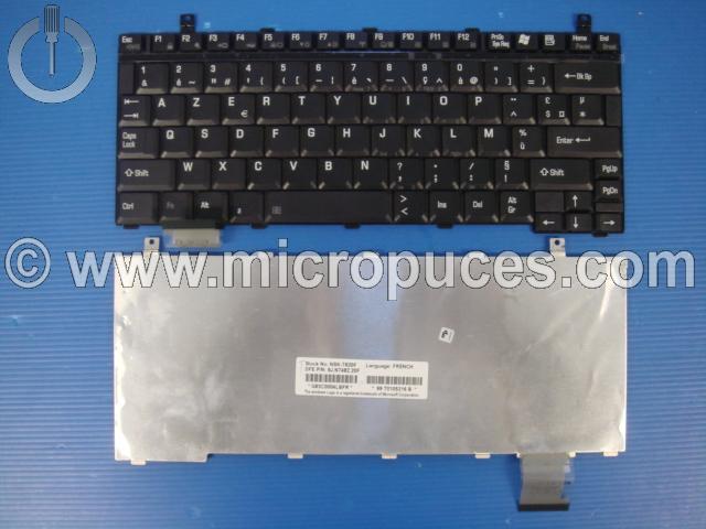 Clavier * NEUF * AZERTY pour TOSHIBA Satellite U200 Portg M400