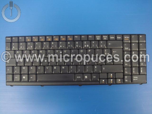 Clavier AZERTY pour MEDION CLEVO CAD2000