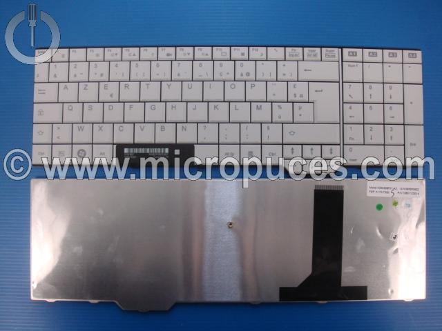 Clavier * NEUF * AZERTY pour FUJITSU pour Amilo Pi3625, Li3710, Xi3670, Li3910, Xi3650, Xa3530