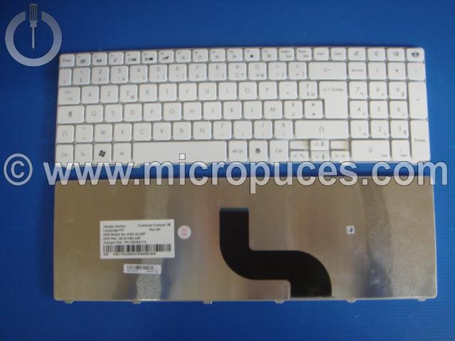 Clavier AZERTY pour PACKARD BELL EasyNote TJ71