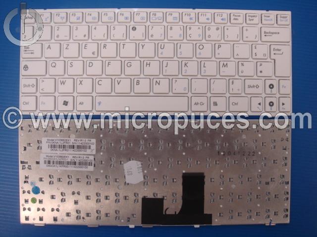 Clavier * NEUF * AZERTY blanc pour ASUS Eeepc 1005PR