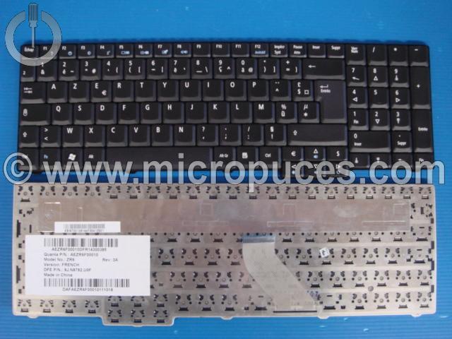 Clavier * NEUF * AZERTY pour ACER Travelmate 7520 7720