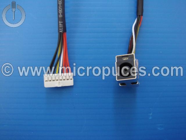 Cable alimentation pour carte mère de HP HDX18 DV8 8 pins