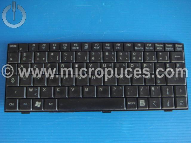 Clavier AZERTY pour ASUS Eeepc 4G noir