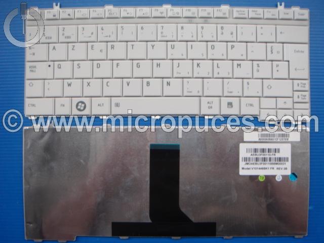 Clavier AZERTY pour TOSHIBA Satellite T130