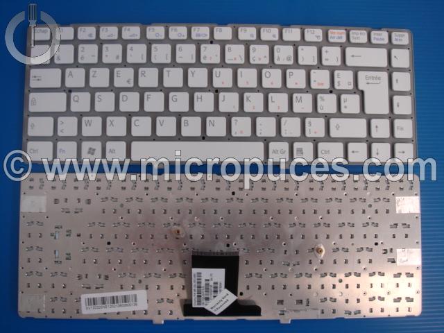 Clavier * NEUF * AZERTY pour SONY VPC-EA blanc