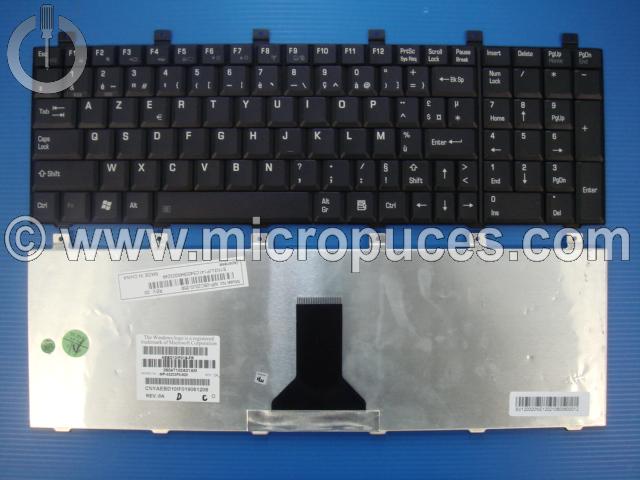 Clavier * NEUF * AZERTY pour TOSHIBA Satellite M60 P100