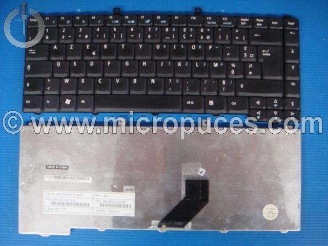 Clavier AZERTY pour ACER Aspire 3650, 3690, 5110, 5610, 5610Z, 5630, 5650, 5680, 9110 ...