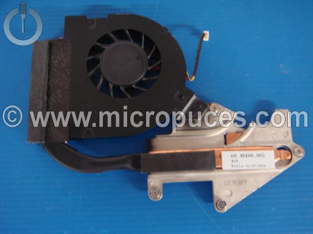 Radiateur + ventilateur CPU pour PACKARD BELL EasyNote TJ72