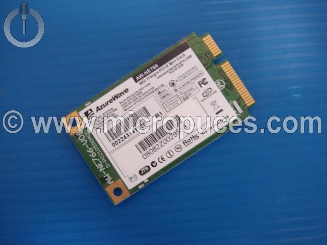 Carte WIFI PciExpress AZUREWAVE AW-NE766