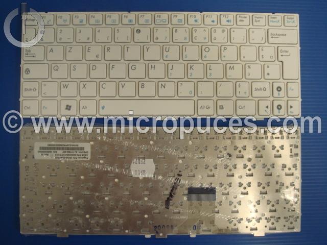 Clavier * NEUF * AZERTY blanc pour ASUS Eeepc 1000HE