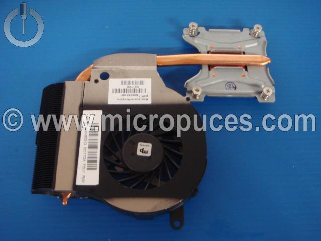 Radiateur + ventilateur CPU * NEUF * 606602-001 pour HP G62 G72