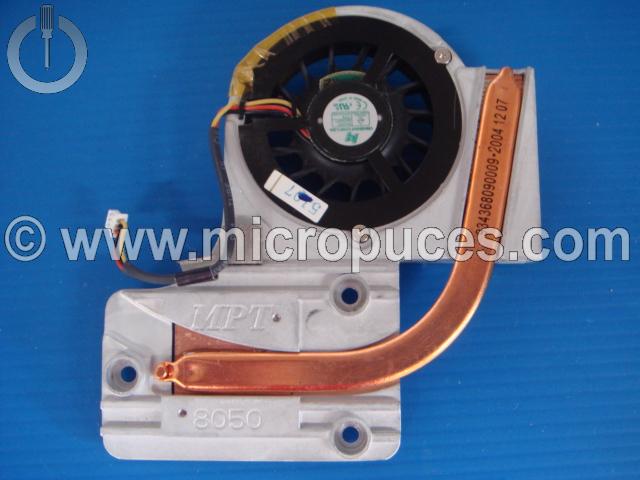 Radiateur + ventilateur CPU pour FUJITSU Amilo L1300 L7310