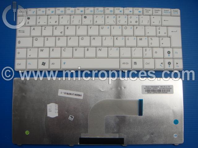 Clavier * NEUF * AZERTY pour ASUS Eeepc 1101 blanc