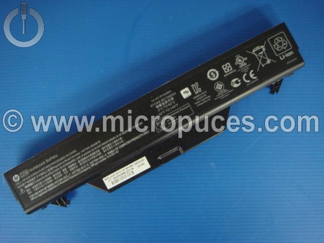 Batterie d'origine pour HP 4510S 4710S