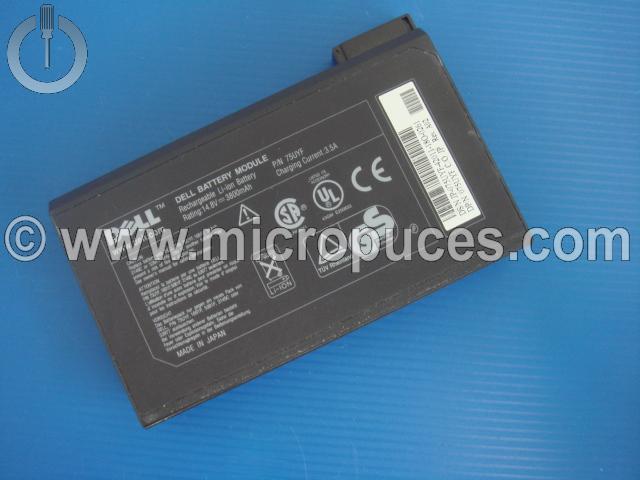 Batterie DELL 75UYF pour Latitude Serie C et Inspiron 8xxx