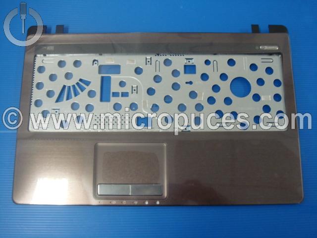 Plasturgie * NEUVE * top case ASUS K53 X53 marron métal