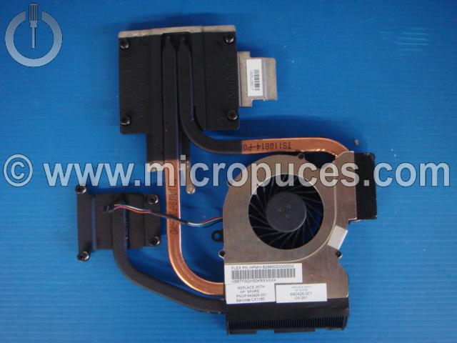 Radiateur + ventilateur CPU * NEUF * pour HP DV6 643182-001