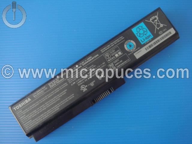 Batterie d'origine PA3817U-1BRS pour Toshiba