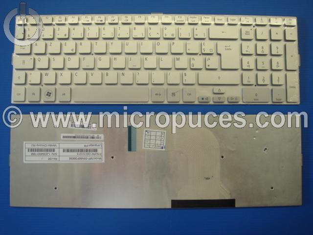 Clavier * NEUF * AZERTY pour ACER Aspire 5943 8943