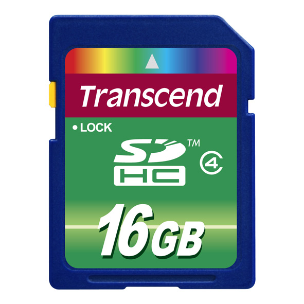 Carte SD Transcend 16 Gb